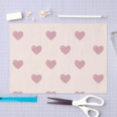 Pastel Liebe Hearts Seidenpapier (Handwerk)