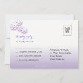 Pastel liebt Hochzeitskartons Einladung (Rückseite)