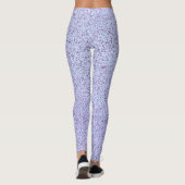 Pastel Lila Betonstruktur Leggings (Rückseite)