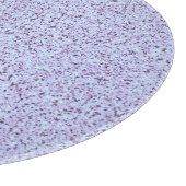 Pastel Lila Betonstruktur Schneidebrett (Ecke)