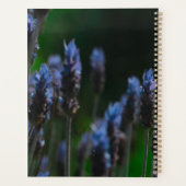 Pastel Lila Blue Lavender Blume Planer (Rückseite)