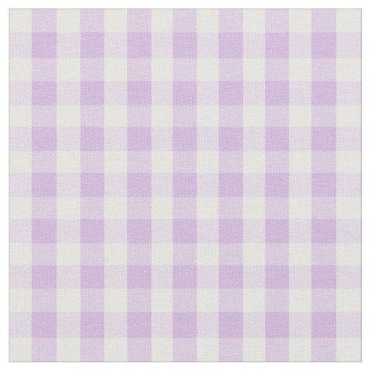 Pastel Lila Gingham Pattern Stoff (Nahaufnahme)