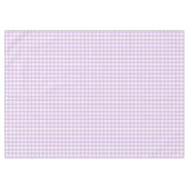 Pastel Lila Gingham Pattern Tischdecke (Vorderseite (Horizontal))