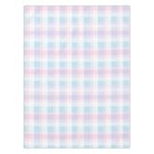 Pastel Lila Gingham Pattern Tischdecke (Vorderseite)