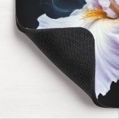Pastel Lila Iris Blossom Mousepad (Ecke)