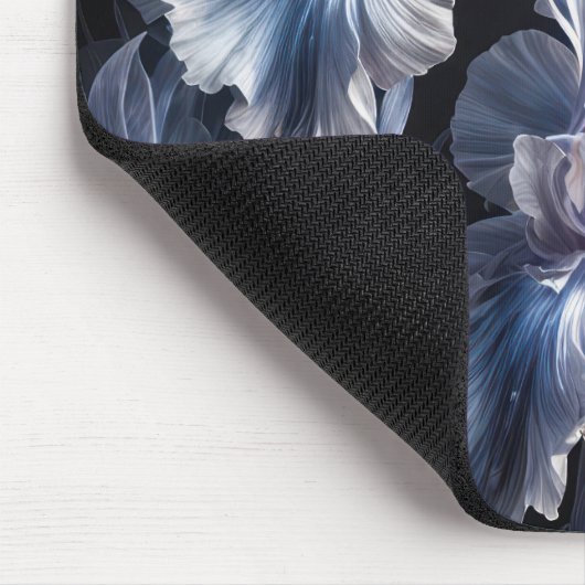 Pastel Lila Iris Blossom Mousepad (Ecke)