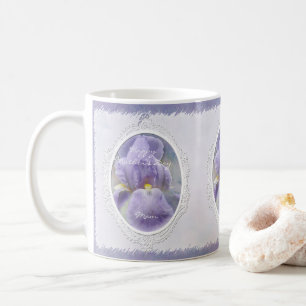 Pastel Lila Iris Tasse Muttertag