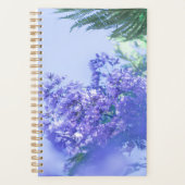 Pastel Lila Jacaranda Tree Blume Planer (Vorderseite)