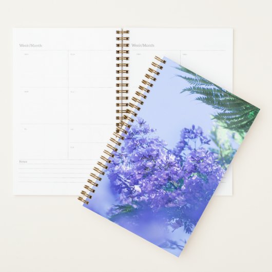 Pastel Lila Jacaranda Tree Blume Planer (Anzeige)
