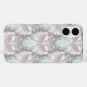 Pastel Lila Oracle Owl Pattern Case-Mate iPhone Hülle (Rückseite (Horizontal))