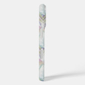 Pastel Lila Oracle Owl Pattern Case-Mate iPhone Hülle (Rückseite / Rechts)