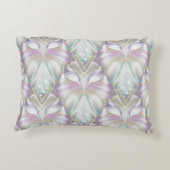 Pastel Lila Oracle Owl Pattern Dekokissen (Rückseite)