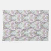 Pastel Lila Oracle Owl Pattern Geschirrtuch (Horizontal)