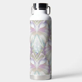 Pastel Lila Oracle Owl Pattern Trinkflasche