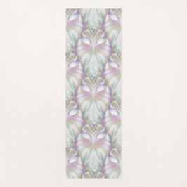 Pastel Lila Oracle Owl Pattern Yogamatte