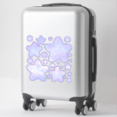 Pastel Lila Star Decal Aufkleber (Koffer)