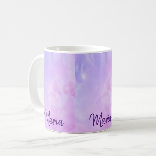 Pastel Lila Tasse (Vorderseite Links)
