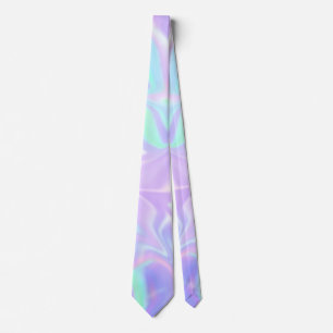 Pastel Lila und Mint Green Neck Tie Krawatte