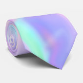 Pastel Lila und Mint Green Neck Tie Krawatte (Gerollt)