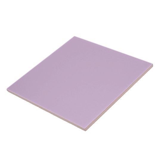 Pastel Lilac Keramik Tile. Fliese (Seite)