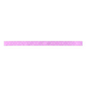 Pastel Lilac Lila White Star Wiederholungsmuster Satinband (Vorderseite)
