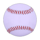 Pastel Lilac Solid Color | Classic | elegant Baseball (Rückseite)