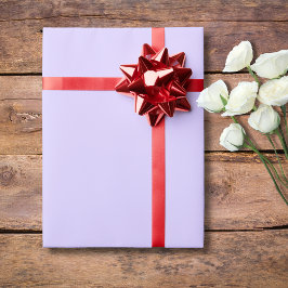 Pastel Lilac Solid Color | Classic | elegant Geschenkpapier