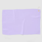 Pastel Lilac Solid Color | Classic | elegant Golfhandtuch (Horizontal)