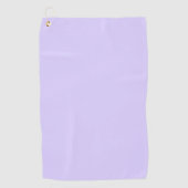 Pastel Lilac Solid Color | Classic | elegant Golfhandtuch (Vorderseite)