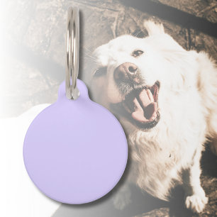 Pastel Lilac Solid Color Classic elegant Haustiermarke