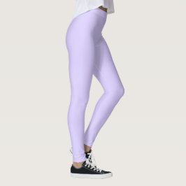 Pastel Lilac Solid Color | Classic | elegant Leggings