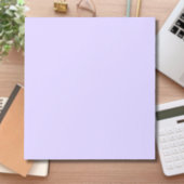 Pastel Lilac Solid Color | Classic | elegant Notizblock