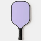 Pastel Lilac Solid Color | Classic | elegant Pickleball Schläger (Rückseite)