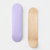 Pastel Lilac Solid Color | Classic | elegant Skateboard (Vorderseite)