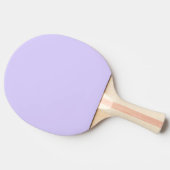Pastel Lilac Solid Color | Classic | elegant Tischtennis Schläger (Seitenansicht)
