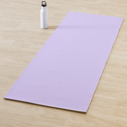 Pastel Lilac Solid Color | Classic | elegant Yogamatte (Beispiel)