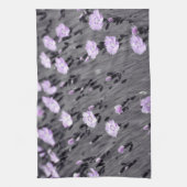 Pastel Lilac Wildblumen Geschirrtuch (Vertikal)