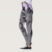 Pastel Lilac Wildblumen Leggings (Links)