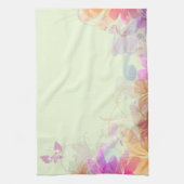 Pastel Lilies Wedding Küchentuch (Vertikal)