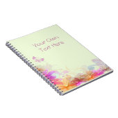 Pastel Lilies Wedding Notizblock (Rechte Seite)