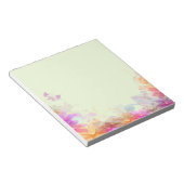 Pastel Lilies Wedding Notizblock (angewinkelt)