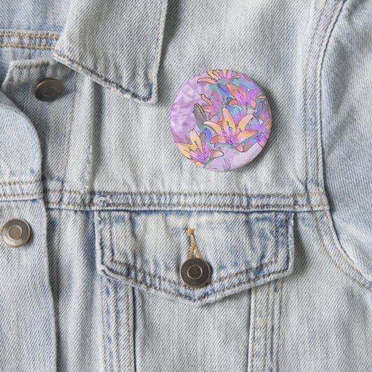 Pastel Lily Liebe Button (Beispiel)