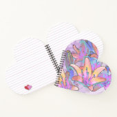 Pastel Lily Liebe Notizblock (Innenseite)