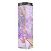 Pastel Lily Liebe Thermosbecher (Rückseite)