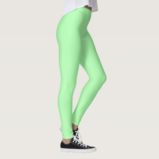 Pastel Lime Green Leggings (Rechts)