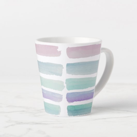 Pastel Lines Milchtasse (Rechte Ecke)