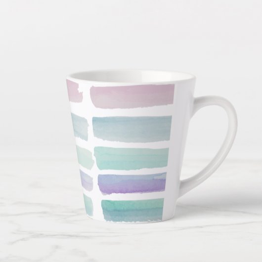 Pastel Lines Milchtasse (Rechts)