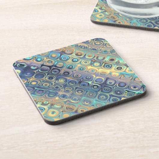 Pastel Liquid Dots Untersetzer (Linke Seite)