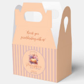 Pastel Little Pumpkin ist auf dem Weg Babydusche Geschenkschachtel (Offen)