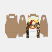 Pastel Little Western Cowboy Babydusche Geschenkschachtel (Ungefaltet)